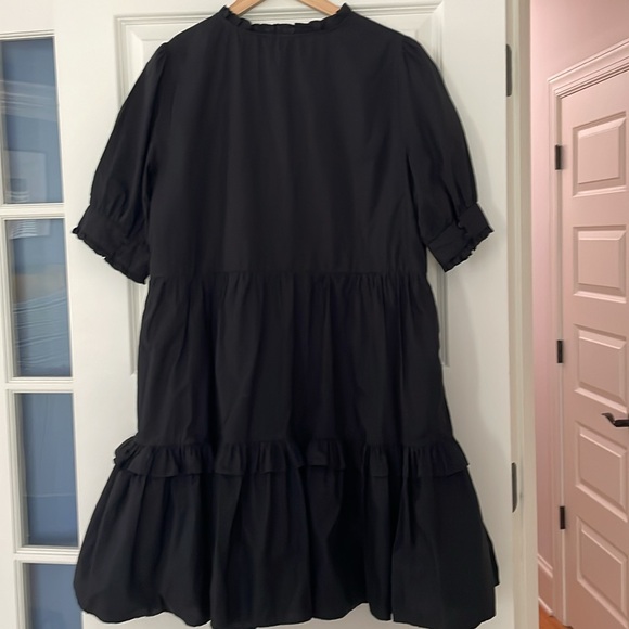 J.Crew Ruffleneck tiered popover dress - Picture 2 of 5